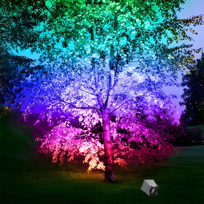 Outdoor Landscape Spot Light - Waterproof RGB LED Tree Lighting, Color Changing Garden Accent Lamp