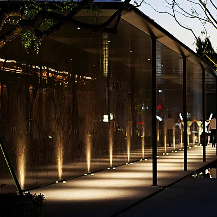 Outdoor Waterproof Recessed In-Ground LED Deck Spot Lights - Landscape Lighting for Patios, Gardens, Walkways