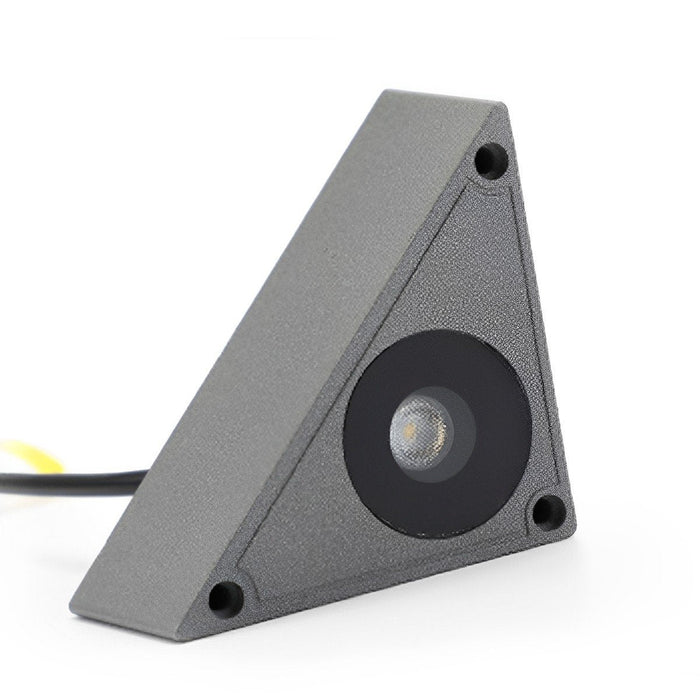 Recessed Stair Corner LED Light - Outdoor Waterproof Wall Mount, Pathway Safety Illumination
