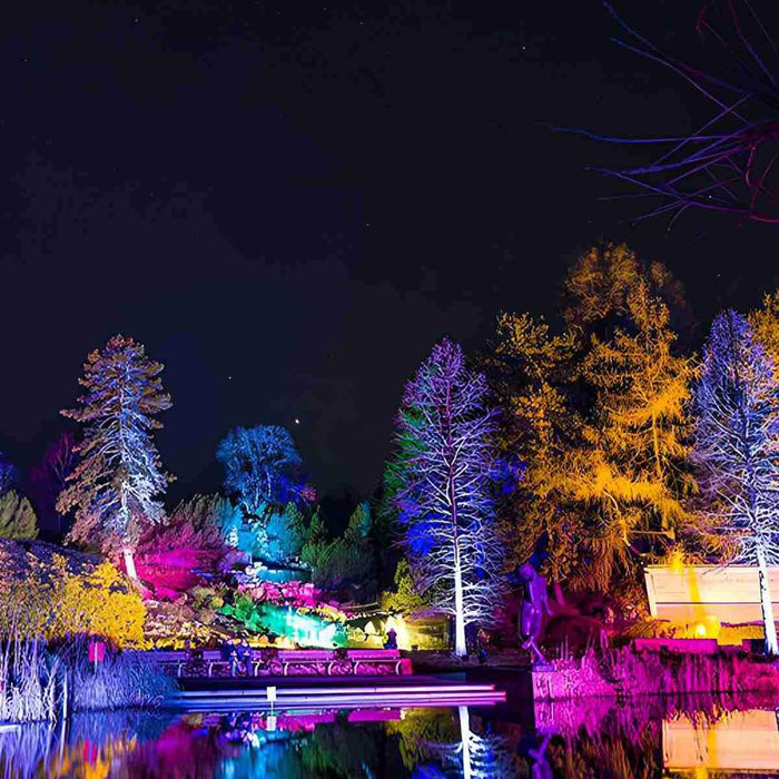 RGB LED Spot Light - Outdoor Waterproof Tree Lighting, Landscape Lamp for Garden / Yard