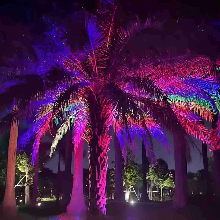 RGB LED Spot Light - Outdoor Waterproof Tree Lighting, Landscape Lamp for Garden / Yard