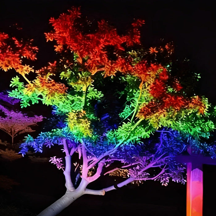 RGB LED Spot Light - Outdoor Waterproof Tree Lighting, Landscape Lamp for Garden / Yard