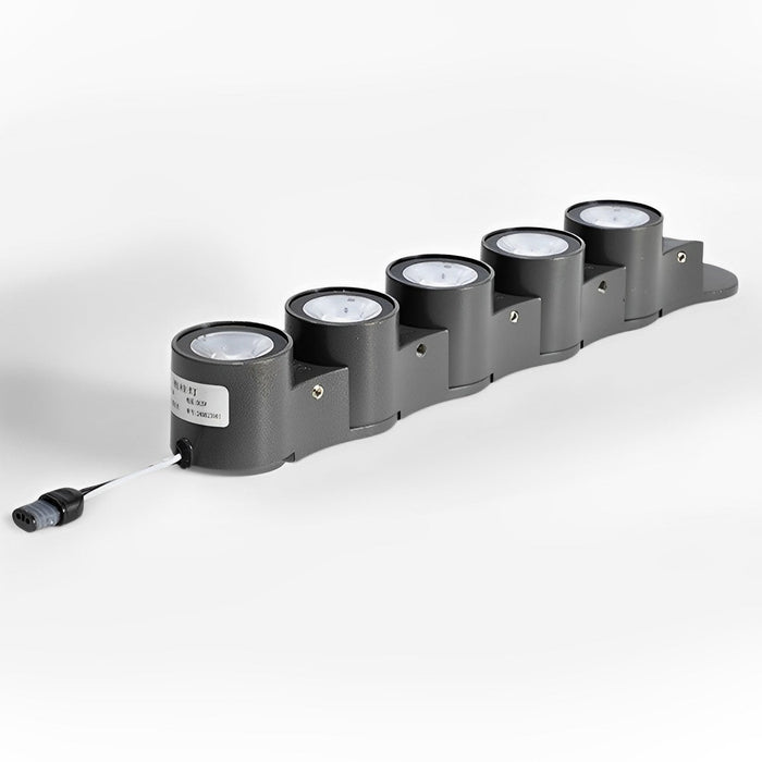 Ring Round LED Column Light - Outdoor Waterproof Spot Lighting for Pathways, Gardens
