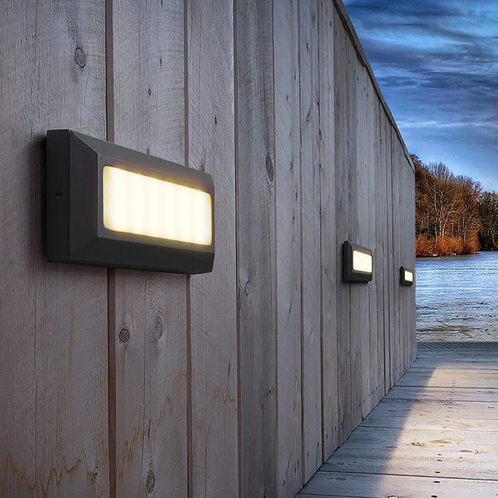 Outdoor Waterproof Step Lights Stair Lights for Villa Terrace Garden Corner