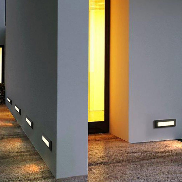 Outdoor Waterproof Step Lights Stair Lights for Villa Terrace Garden Corner