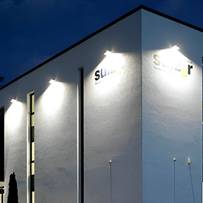Industrial LED Wall Floodlight - Outdoor Waterproof, Super Bright - Die-Cast Aluminum, Tempered Glass