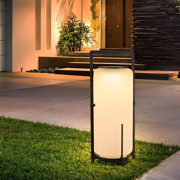 Portable Lantern Shaped Outdoor Lights - Weatherproof, Cordless, Ambiance Lighting for Patio / Garden