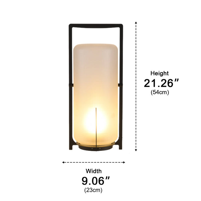 Portable Lantern Shaped Outdoor Lights - Weatherproof, Cordless, Ambiance Lighting for Patio / Garden
