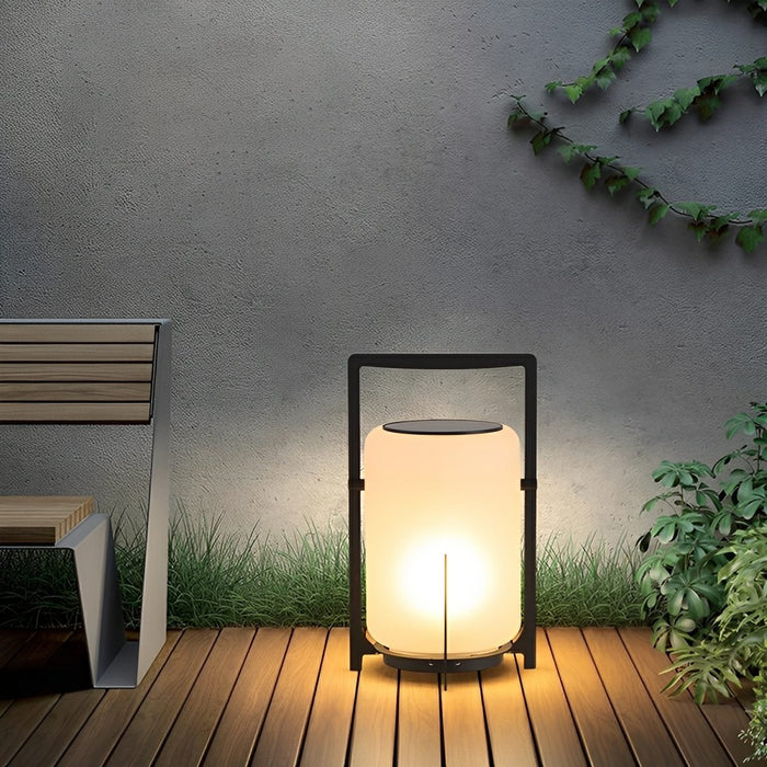Portable Lantern Shaped Outdoor Lights - Weatherproof, Cordless, Ambiance Lighting for Patio / Garden