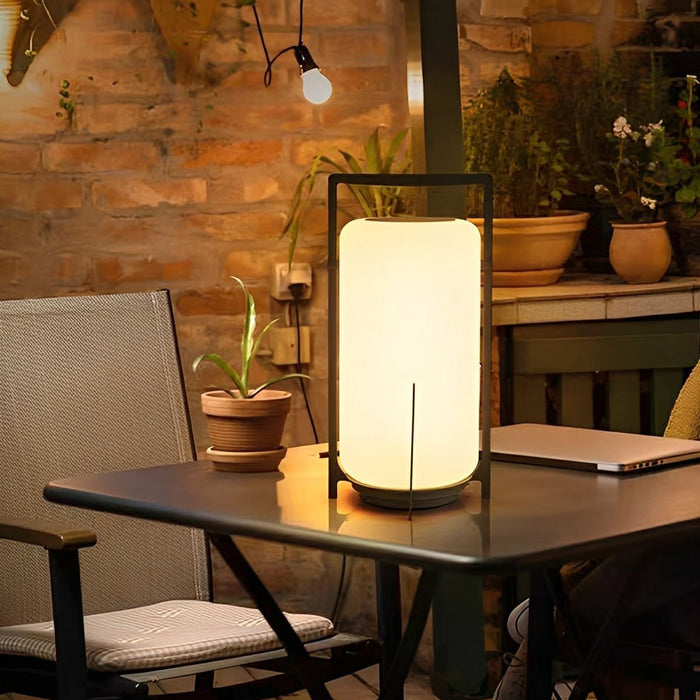 Portable Lantern Shaped Outdoor Lights - Weatherproof, Cordless, Ambiance Lighting for Patio / Garden