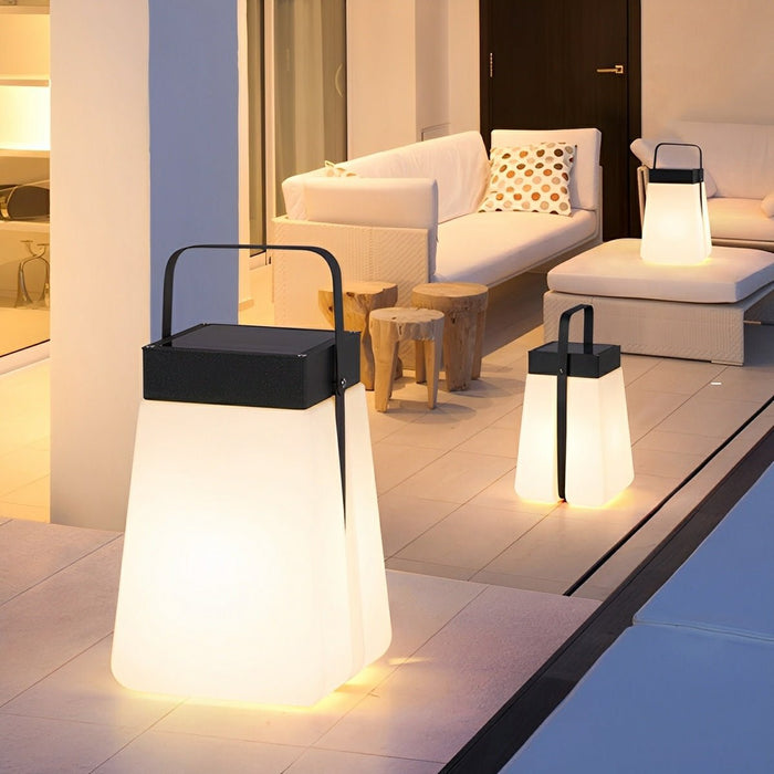 Portable Outdoor Garden Light - Solar Powered LED Landscape Lamp, Waterproof Decorative Lighting for Patio, Pathway
