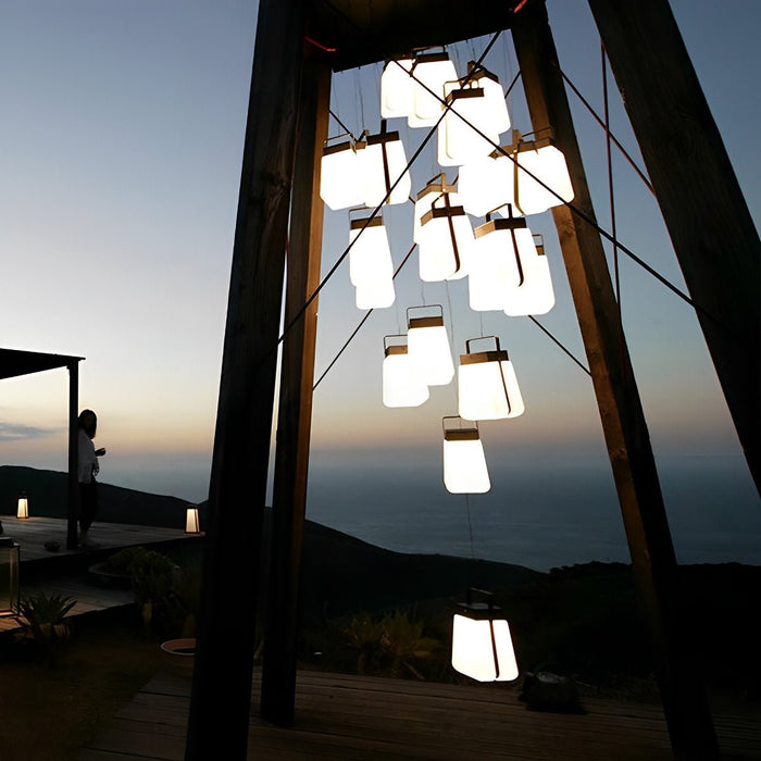 Portable Outdoor Garden Light - Solar Powered LED Landscape Lamp, Waterproof Decorative Lighting for Patio, Pathway
