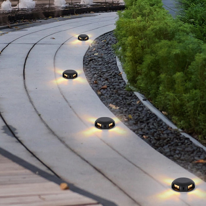 Punch-free Underground Light Outdoor Waterproof Garden LED Ground Light