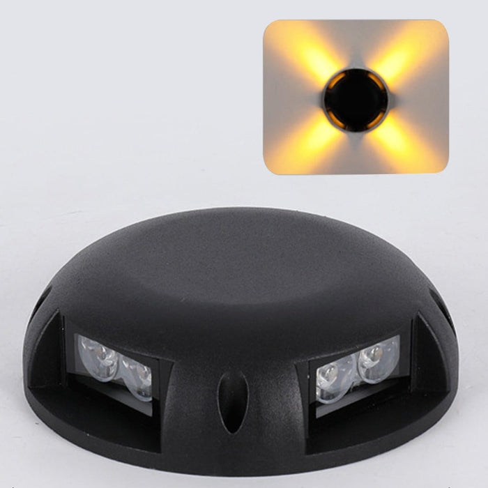 Punch-free Underground Light Outdoor Waterproof Garden LED Ground Light
