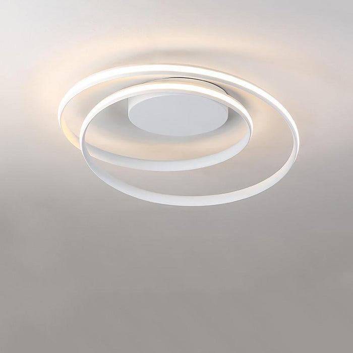 Spiraling Circular LED Modern Ceiling Lights Flush Mount Lighting