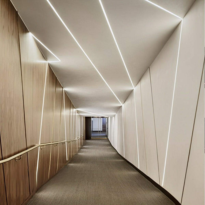 Recessed LED Flexible Linear Light Buckles - Secure Mounting Accessories for Strip Lighting Projects