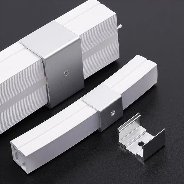 Recessed LED Flexible Linear Light Buckles - Secure Mounting Accessories for Strip Lighting Projects