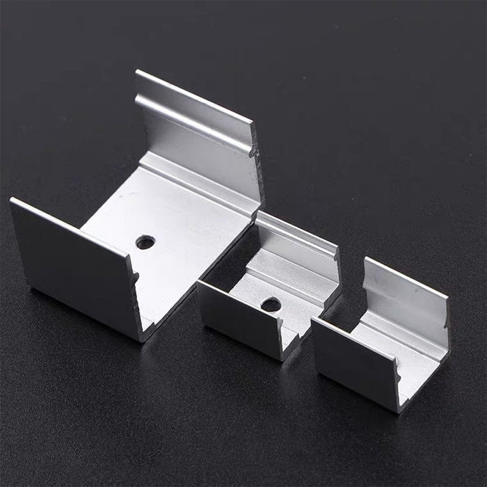 Recessed LED Flexible Linear Light Buckles - Secure Mounting Accessories for Strip Lighting Projects