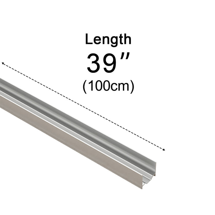 Recessed LED Flexible Linear Light Buckles - Secure Mounting Accessories for Strip Lighting Projects
