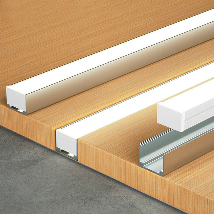 Recessed LED Flexible Linear Light Buckles - Secure Mounting Accessories for Strip Lighting Projects
