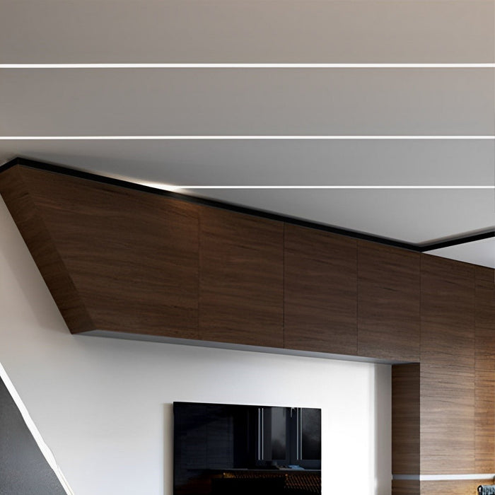 Recessed LED Flexible Linear Light Buckles - Secure Mounting Accessories for Strip Lighting Projects