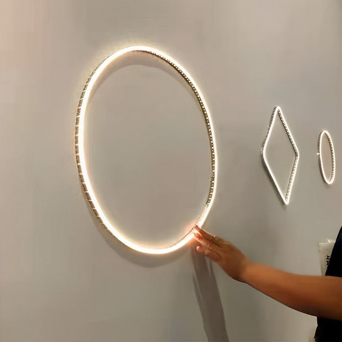 Recessed LED Flexible Linear Light Buckles - Secure Mounting Accessories for Strip Lighting Projects