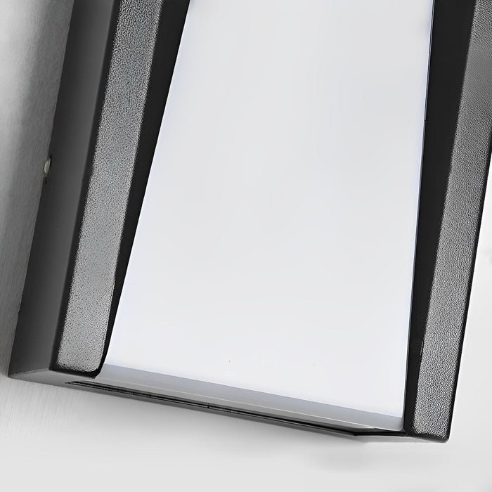 Rectangle LED Waterproof Modern Wall Sconces Lighting - Outdoor Wall Light Fixture, Exterior Sconce Lamp