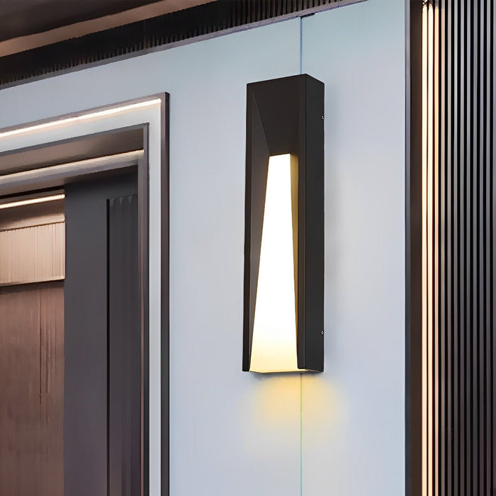 Rectangle LED Waterproof Modern Wall Sconces Lighting - Outdoor Wall Light Fixture, Exterior Sconce Lamp