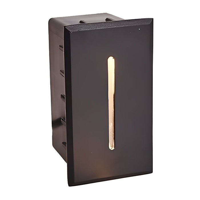 Recessed Stair Light, Waterproof LED Footlight, Motion Sensor, Modern Corner Wall Lamp for Steps/Patio/Deck