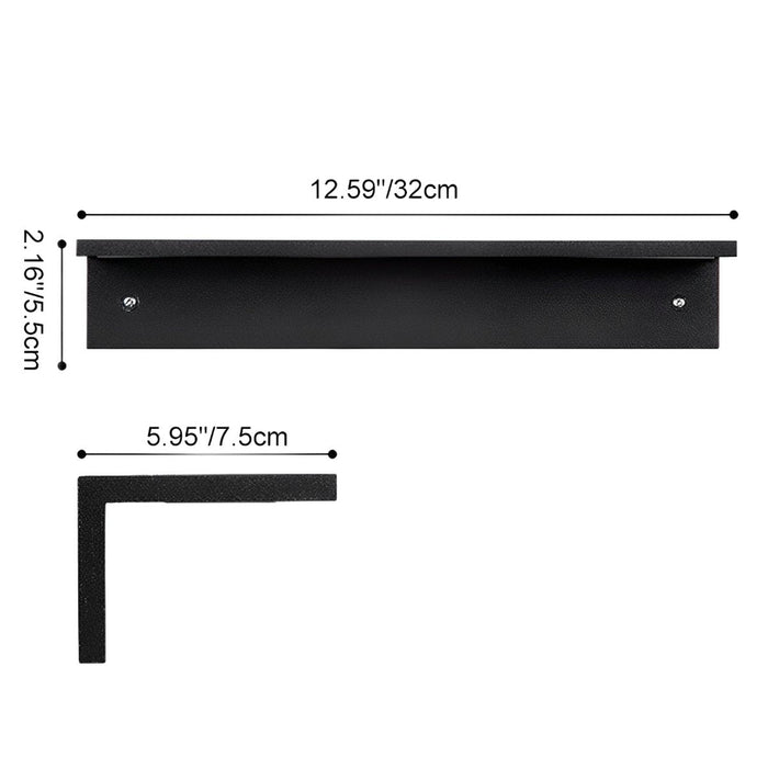 Rectangle Waterproof Modern Minimalist Outdoor Wall Porch Light - Exterior Sconce Fixture
