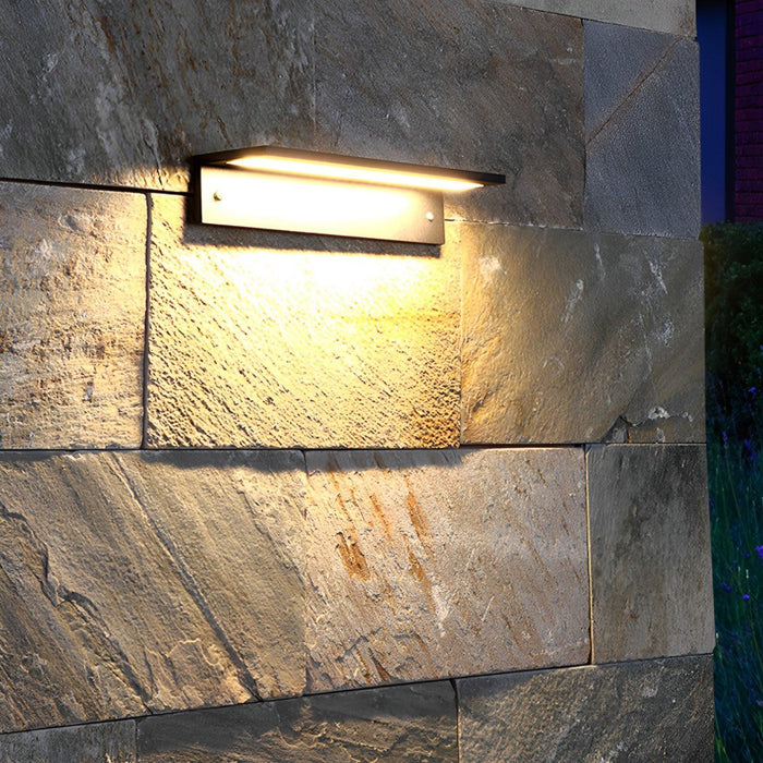 Rectangle Waterproof Modern Minimalist Outdoor Wall Porch Light - Exterior Sconce Fixture