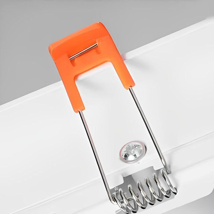 Dual-Head Recessed Spotlight - Adjustable Gimbal Downlight for Sloped Ceiling, Accent and Wall Wash Lighting
