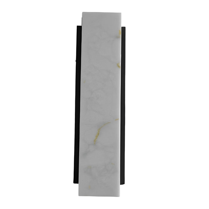 Rectangular Up and Down Outdoor Wall Light - Modern Exterior Sconce for Porch, Patio, and Garage