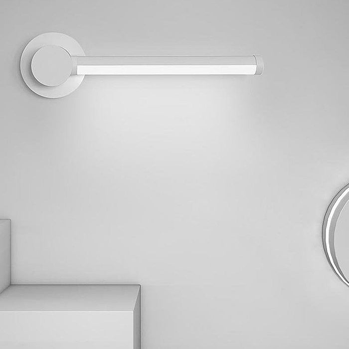 Rectangular Shaped Thin Long Style Wall Sconces with Aluminum Acrylic Design