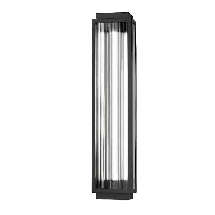Rectangular LED Modern Outdoor Wall Light - Up/Down Illumination, Exterior Sconce Fixture