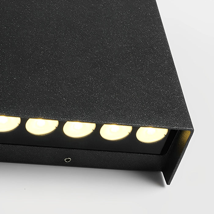 Outdoor LED Wall Lamp - Two-Way Luminous Exterior Light for Courtyard, Balcony