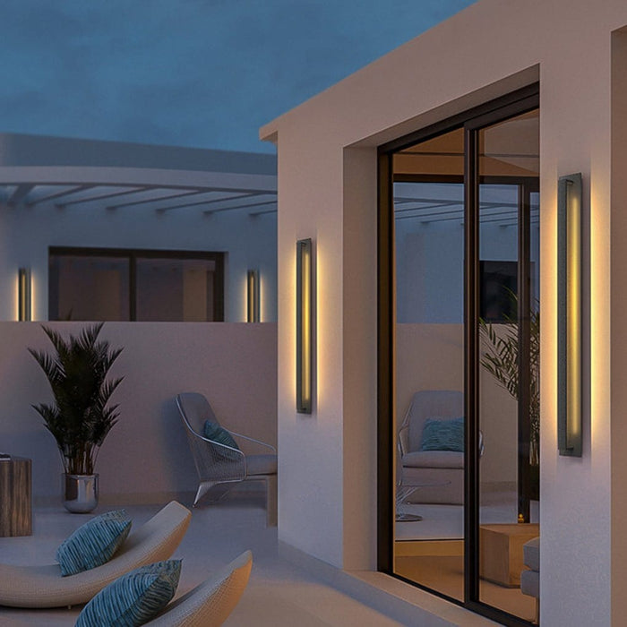 Retro Industrial Style Waterproof LED Wall Light for Outdoor Villa Courtyard