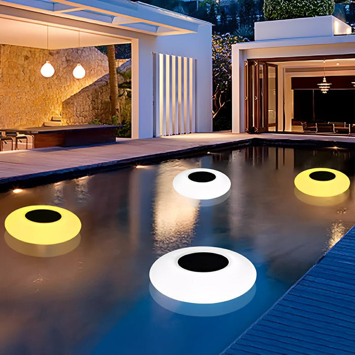 Solar Floating Pool Light, RGB Color Changing, Waterproof Outdoor Pond Accent