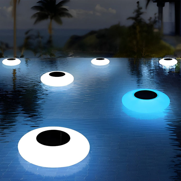 Solar Floating Pool Light, RGB Color Changing, Waterproof Outdoor Pond Accent