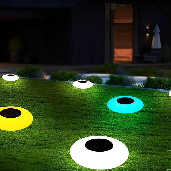 Solar Floating Pool Light, RGB Color Changing, Waterproof Outdoor Pond Accent