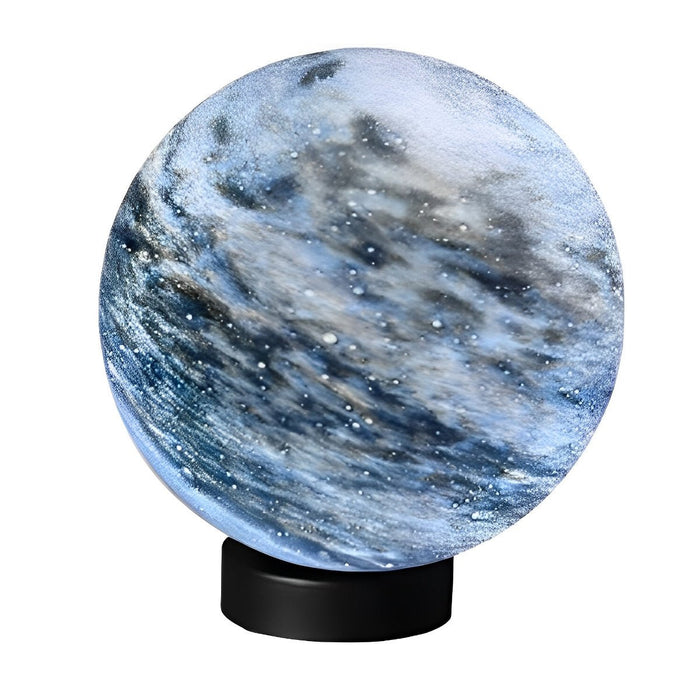 Solar Powered Round Planetary Post Cap Lights, Waterproof LED for Fence/Deck/Patio