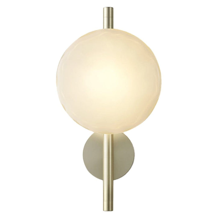 Round Glass Shell Design Background Wall Bedroom Bedside Wall Lamp Study Ceiling Lights