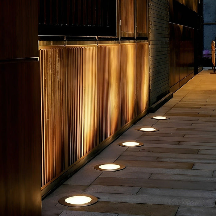 In-Ground Landscape Uplight, Outdoor LED Wall Washer, Weatherproof Architectural Accent for Garden/Pathway/Driveway