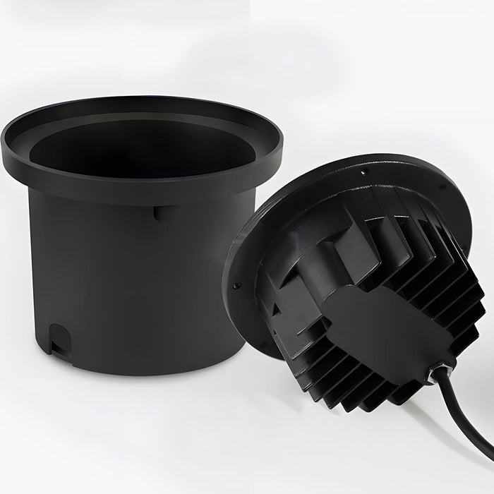 In-Ground Landscape Uplight, Outdoor LED Wall Washer, Weatherproof Architectural Accent for Garden/Pathway/Driveway