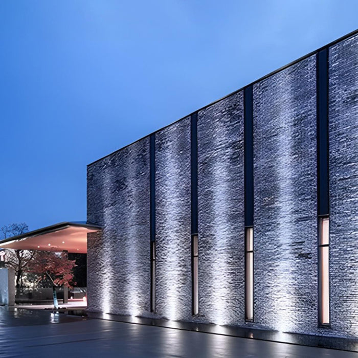 In-Ground Landscape Uplight, Outdoor LED Wall Washer, Weatherproof Architectural Accent for Garden/Pathway/Driveway
