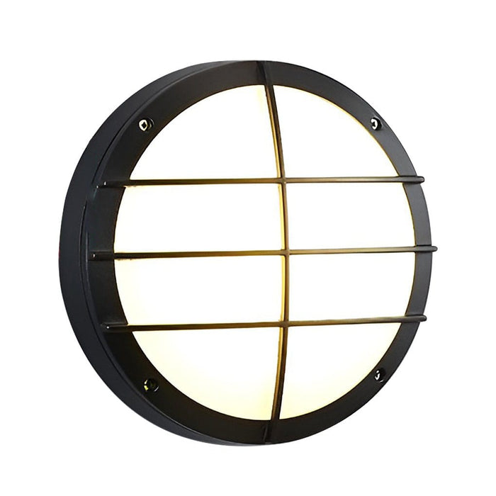Round Outdoor Waterproof Wall Lamp LED Ceiling Lights Courtyard Balcony Sconce