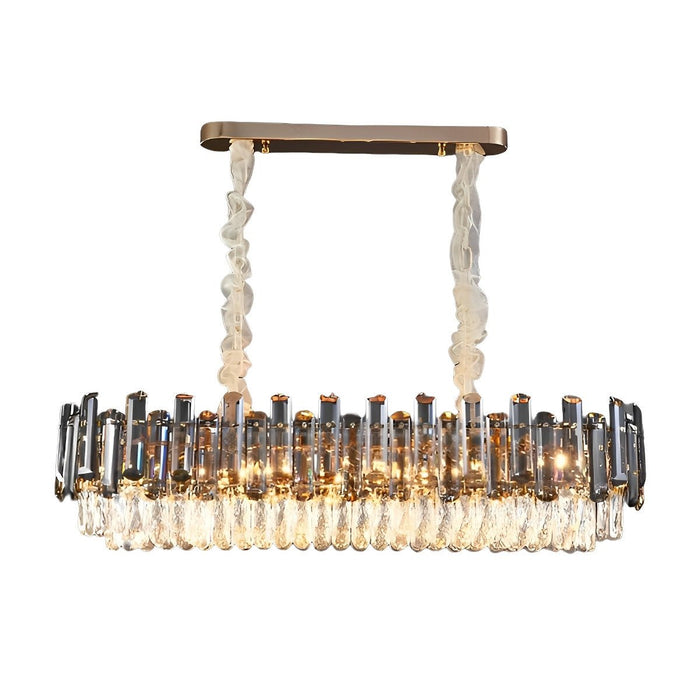 Multi-Layer Crystal Modern Chandelier - Contemporary Design / Dimmable Lighting - Elegant Home Decor Fixture