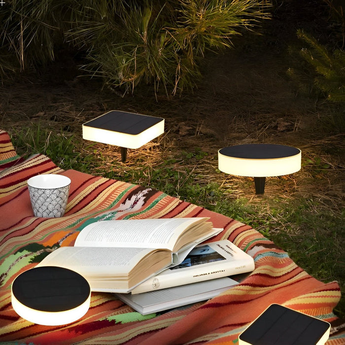 Solar Powered LED Deck Lights, Waterproof Step and Railing Accent Lighting for Patio/Stairs/Fence