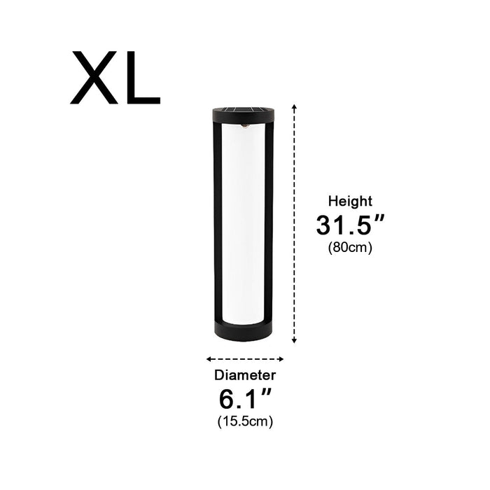 Hardwired LED Round Pathway Light, Modern Waterproof Wall Sconce for Garden/Patio/Yard
