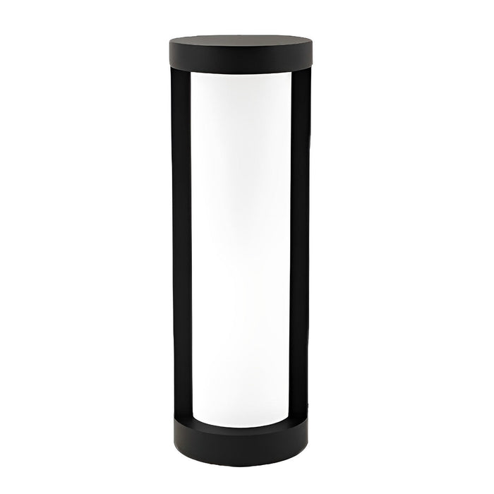 Hardwired LED Round Pathway Light, Modern Waterproof Wall Sconce for Garden/Patio/Yard
